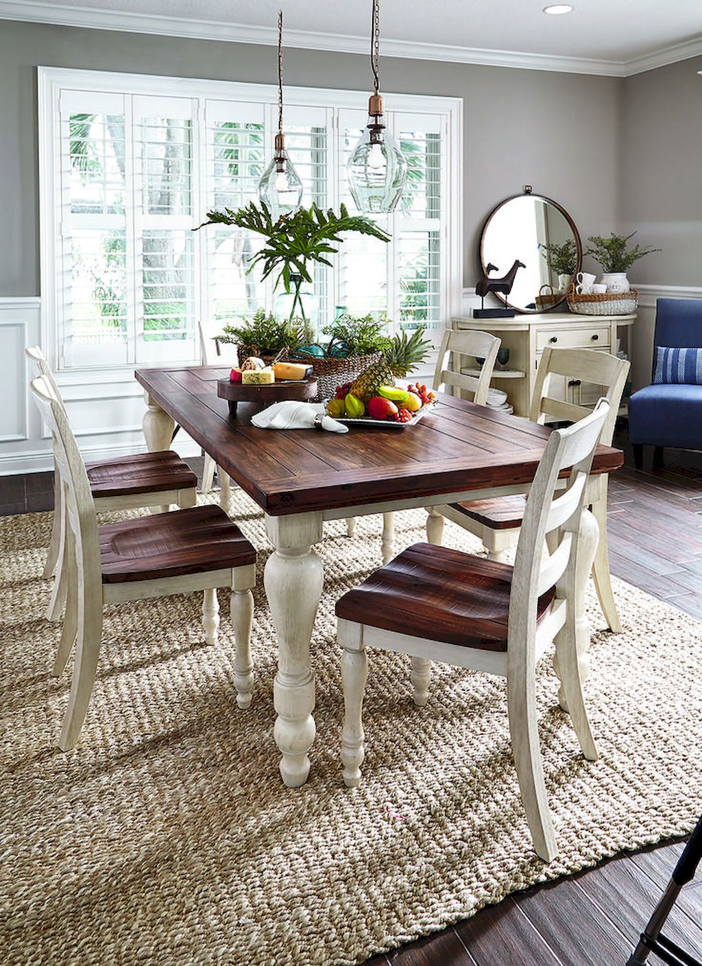 65 Timeless Farmhouse Dining Room Table and Decorating Ideas - Page 7 of 72
